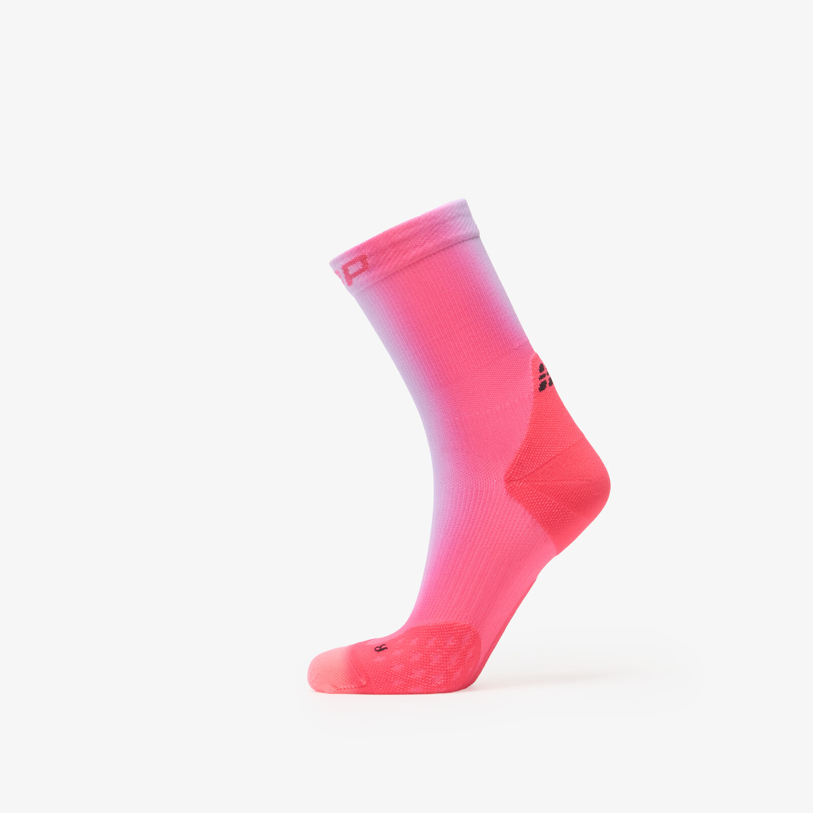 Ponožky CEP Men's Core Run Gradient Mid Cut Compression Socks 1-Pack Lilac/ Pink XL