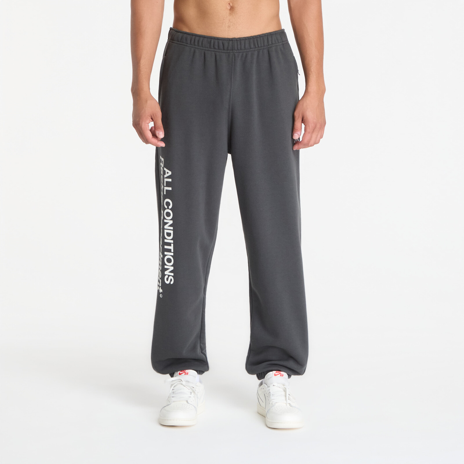 Tepláky Nike ACG Tuff Fleece Dri-FIT Pants Dk Smoke Grey/ White XL