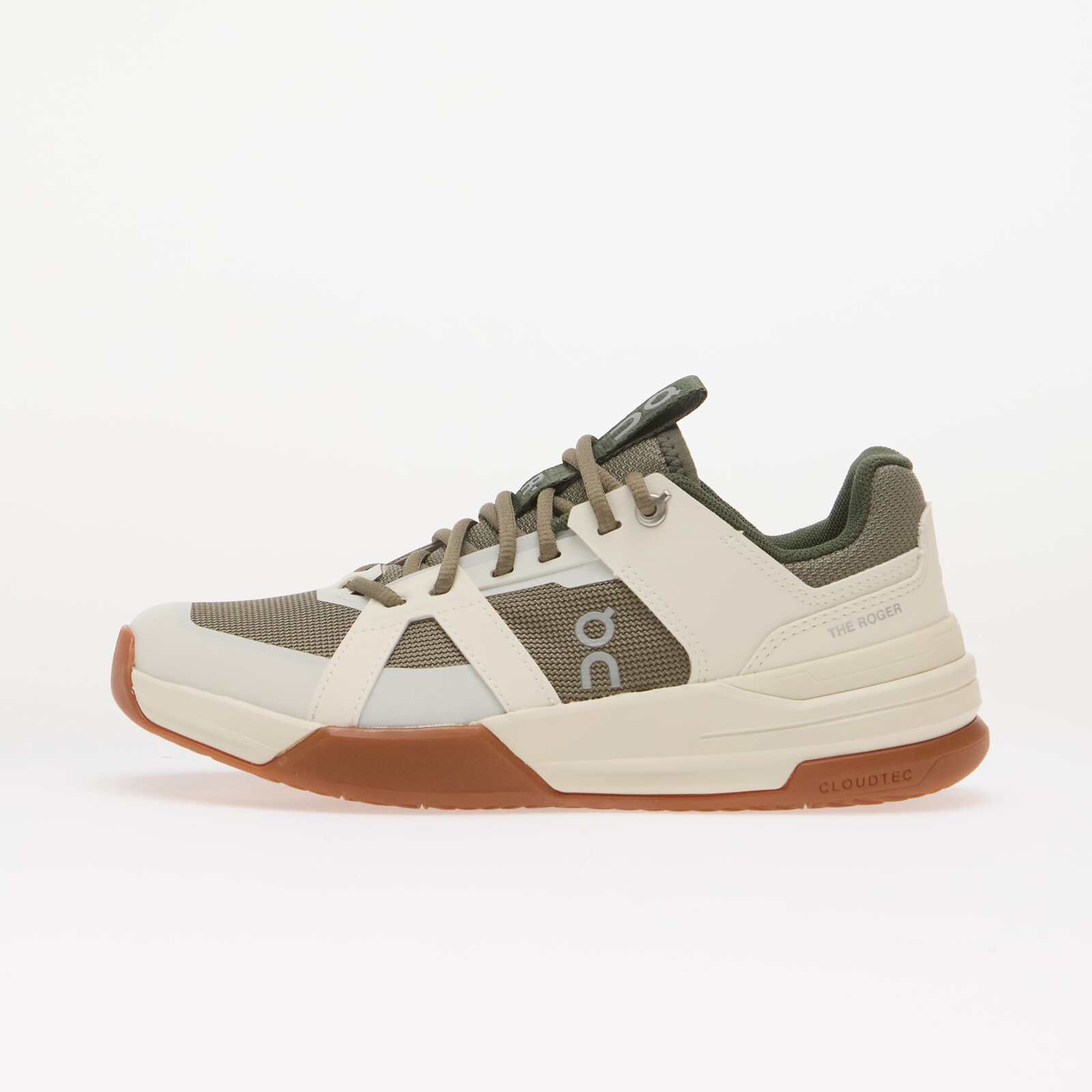 Tenisky On K The Roger Clubhouse Pro Youth Ivory/ Olive EUR 38.5