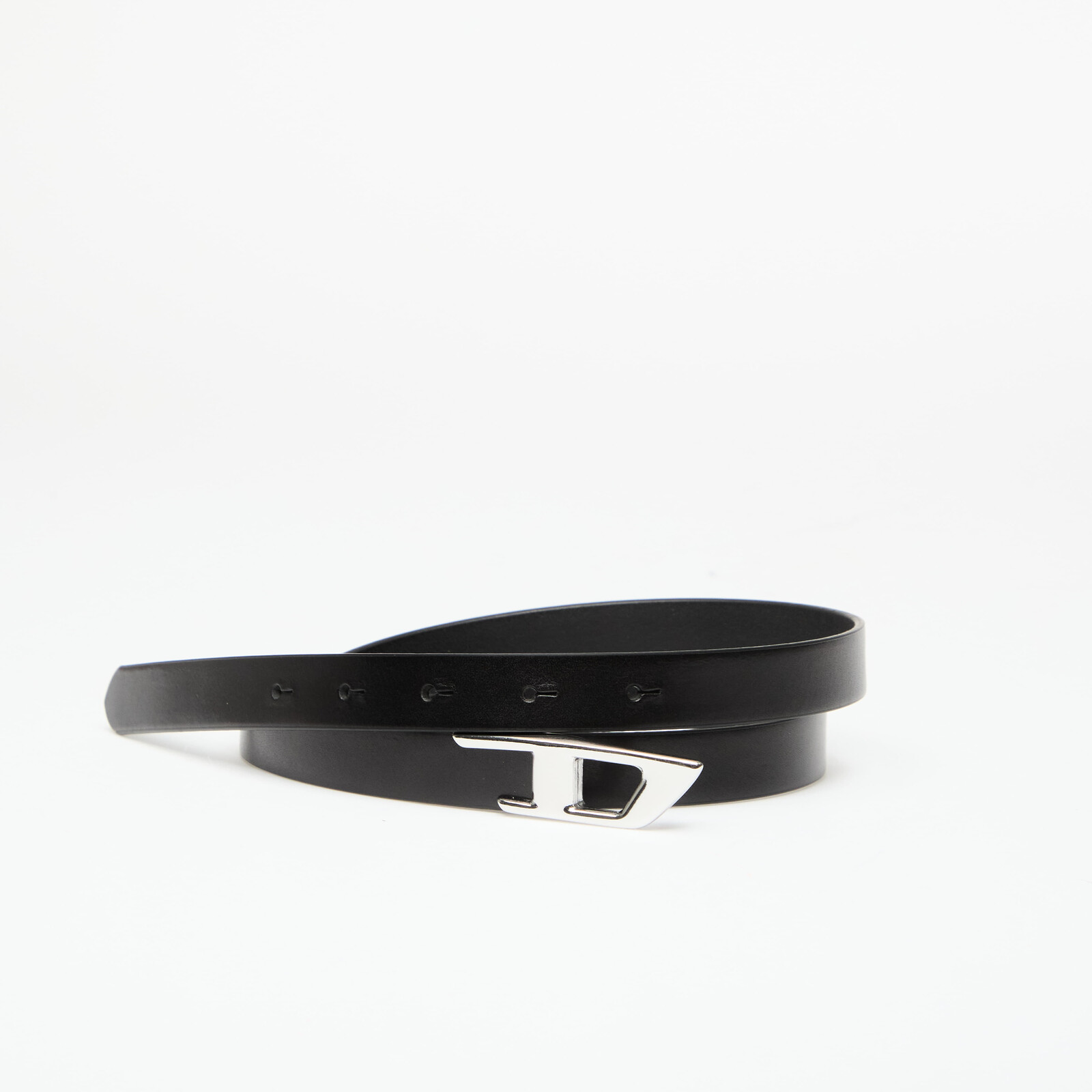 Opasok Diesel Logo B-D 2.0 20 Belt Black/ Nickel 100