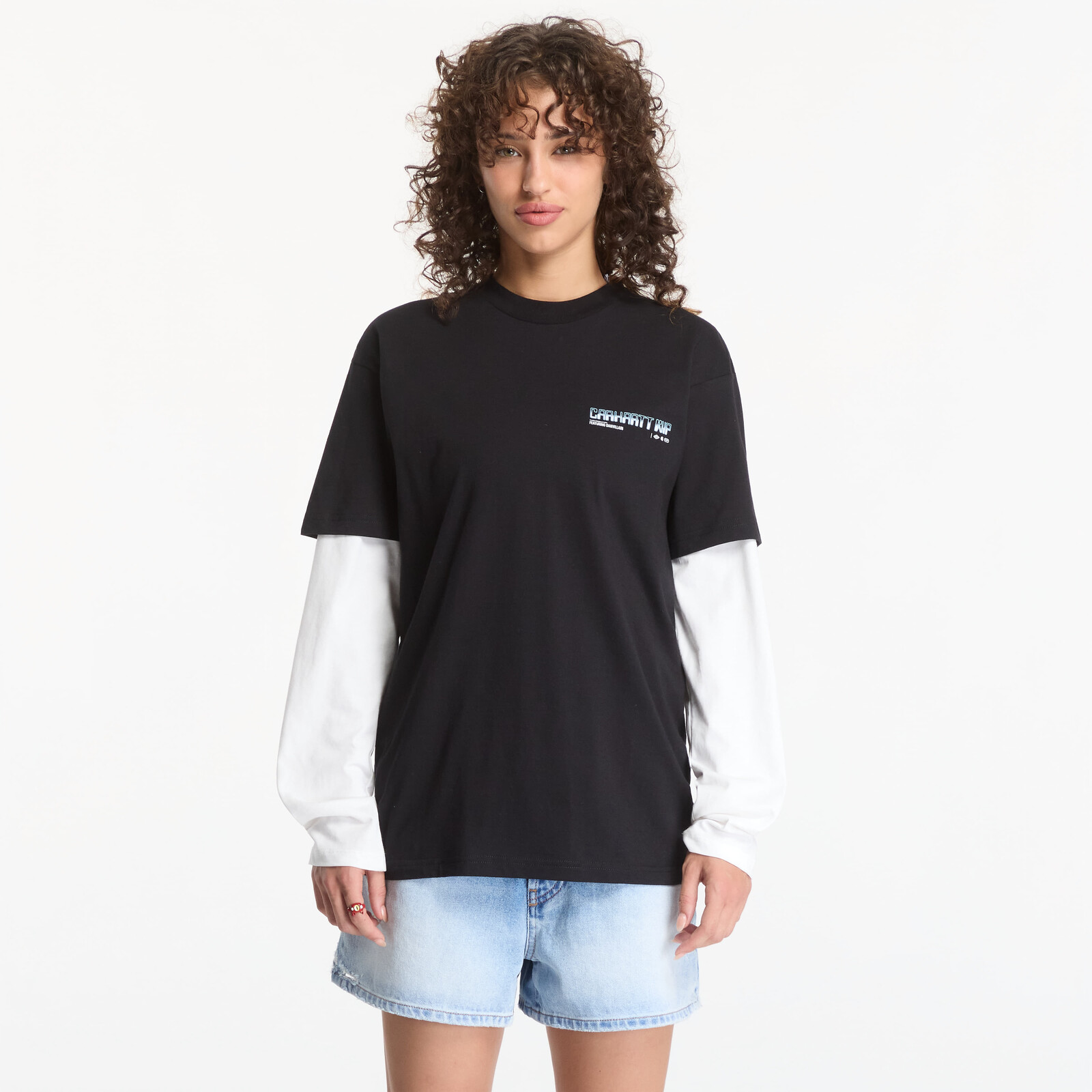 Tričko Carhartt WIP S/S Wiptopia II T-Shirt UNISEX Black XXL