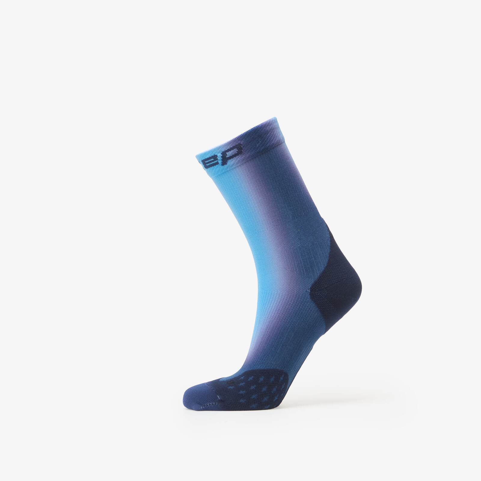 Ponožky CEP Men's Core Run Gradient Mid Cut Compression Socks 1-Pack Blue XL