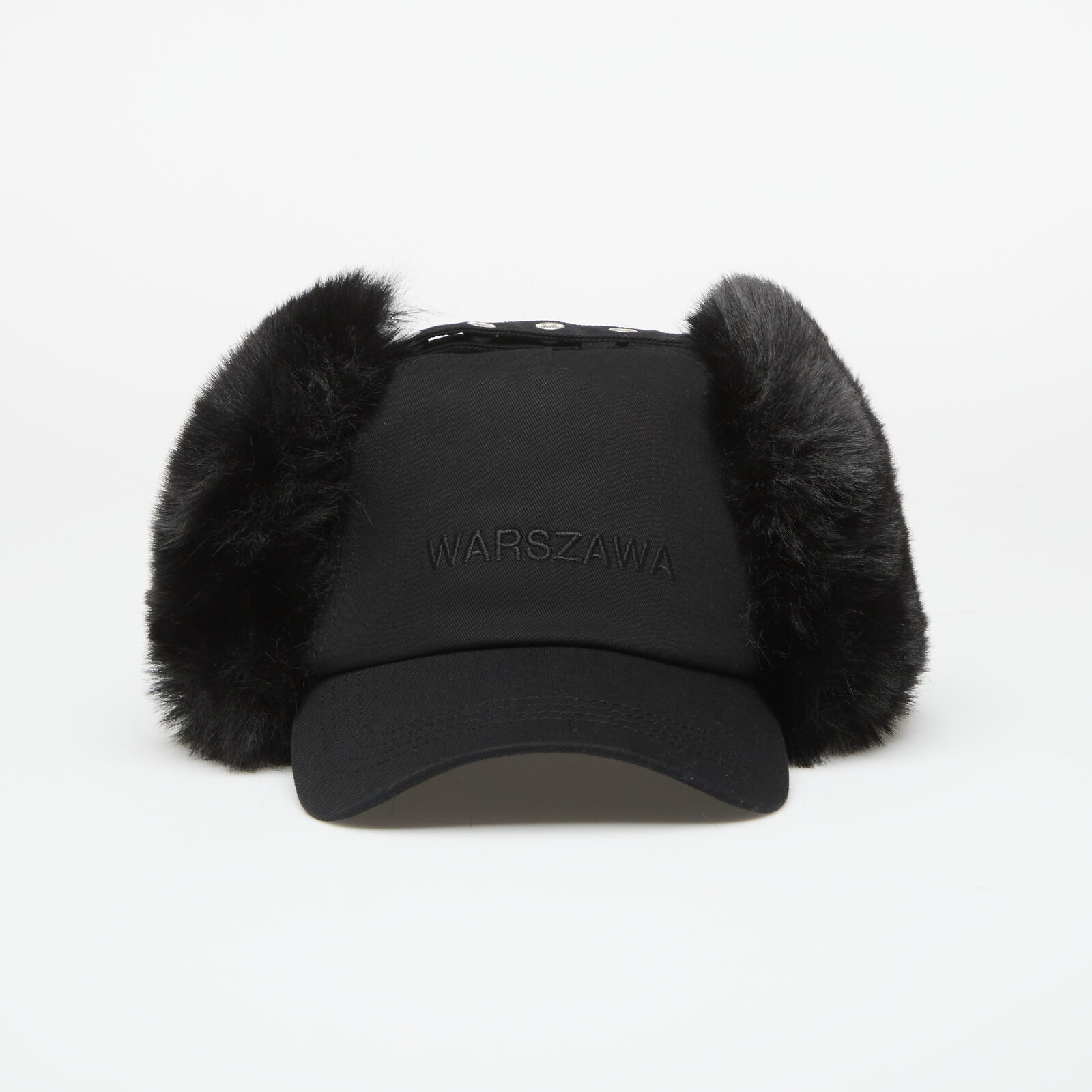 Šiltovka MISBHV Warszawa Sankt Moritz Fur Cap Black S/M