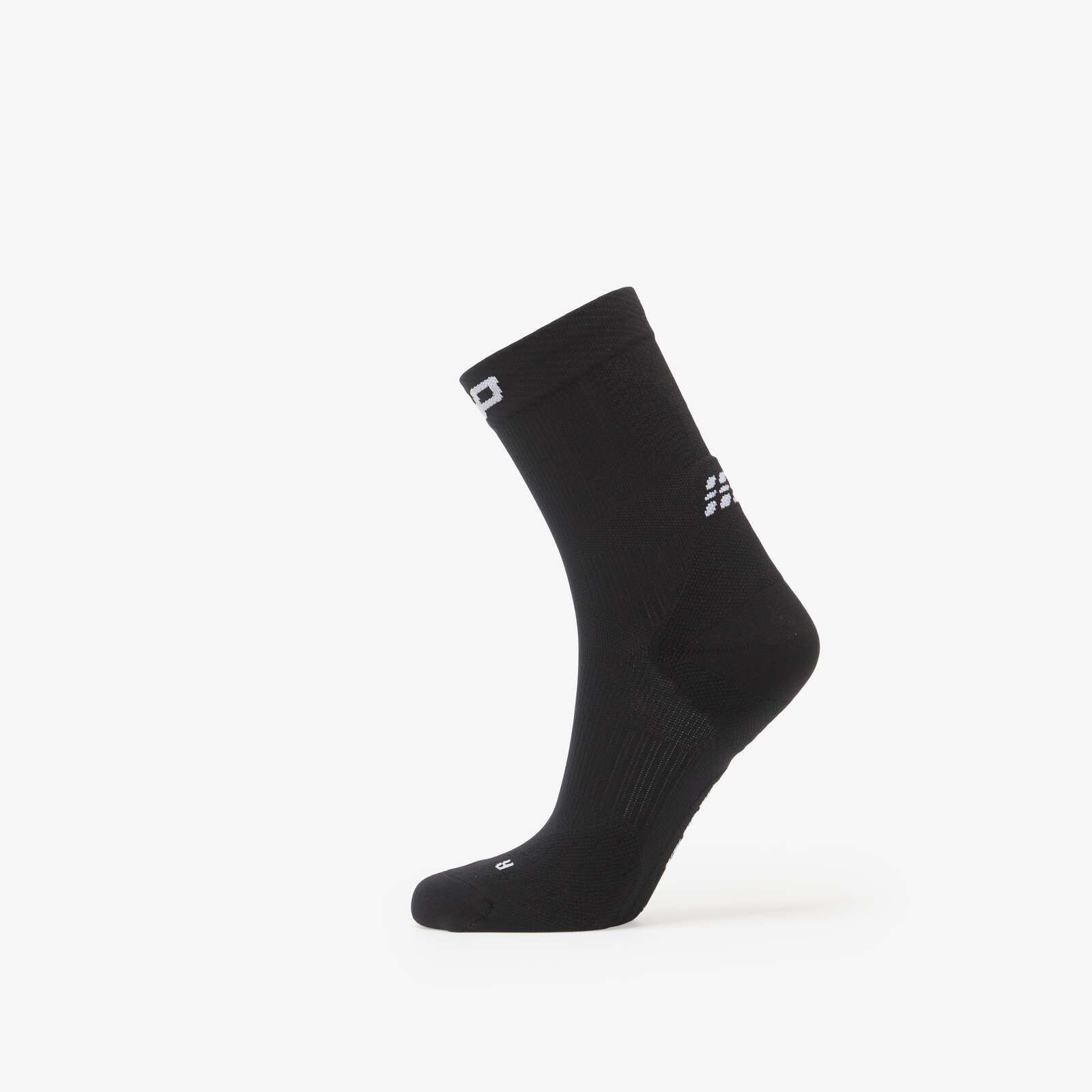 Ponožky CEP Women's Core Run Mid Cut Compression Socks 5.0 1-Pack Black S
