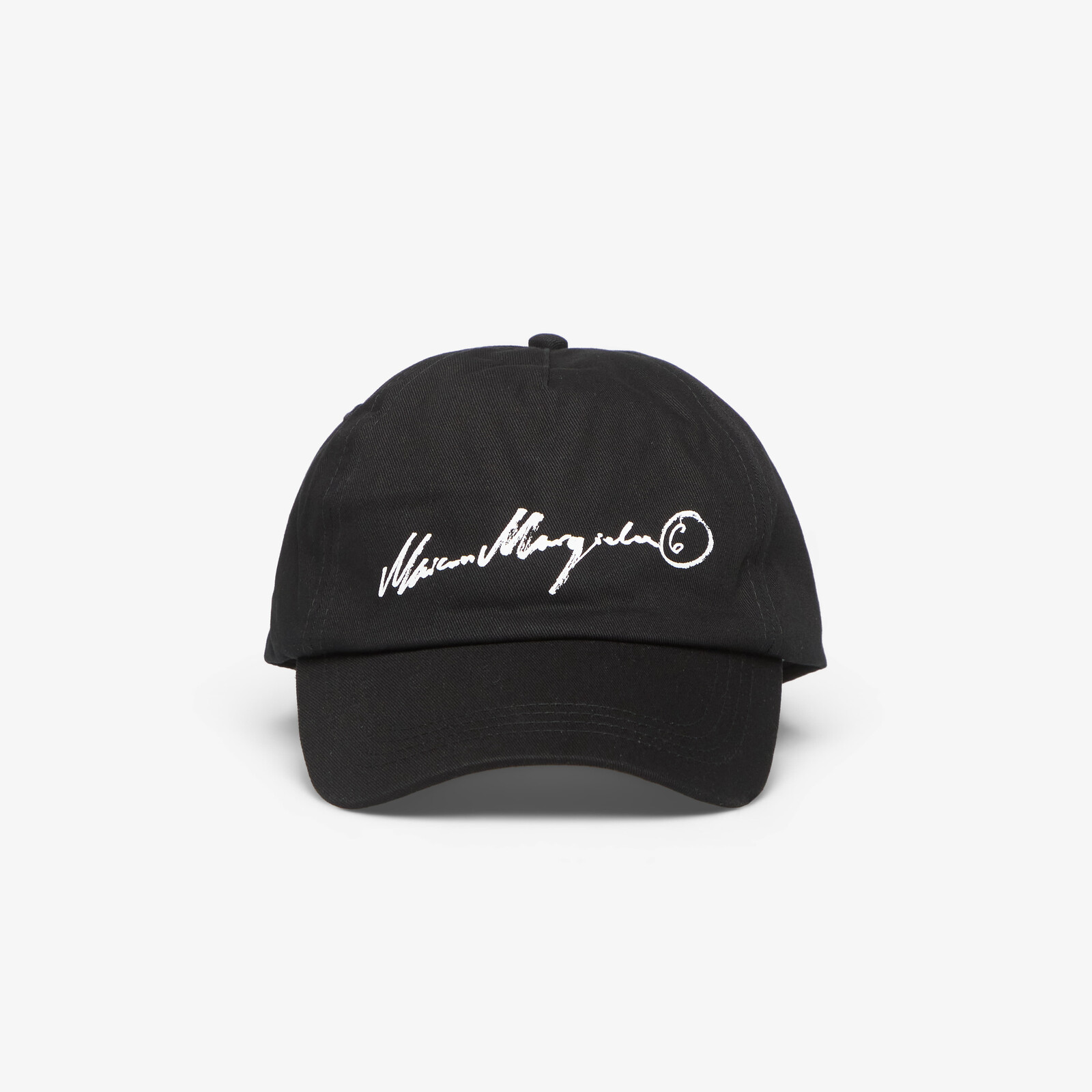 Šiltovka MM6 Hat Black/ Ecru Print Universal
