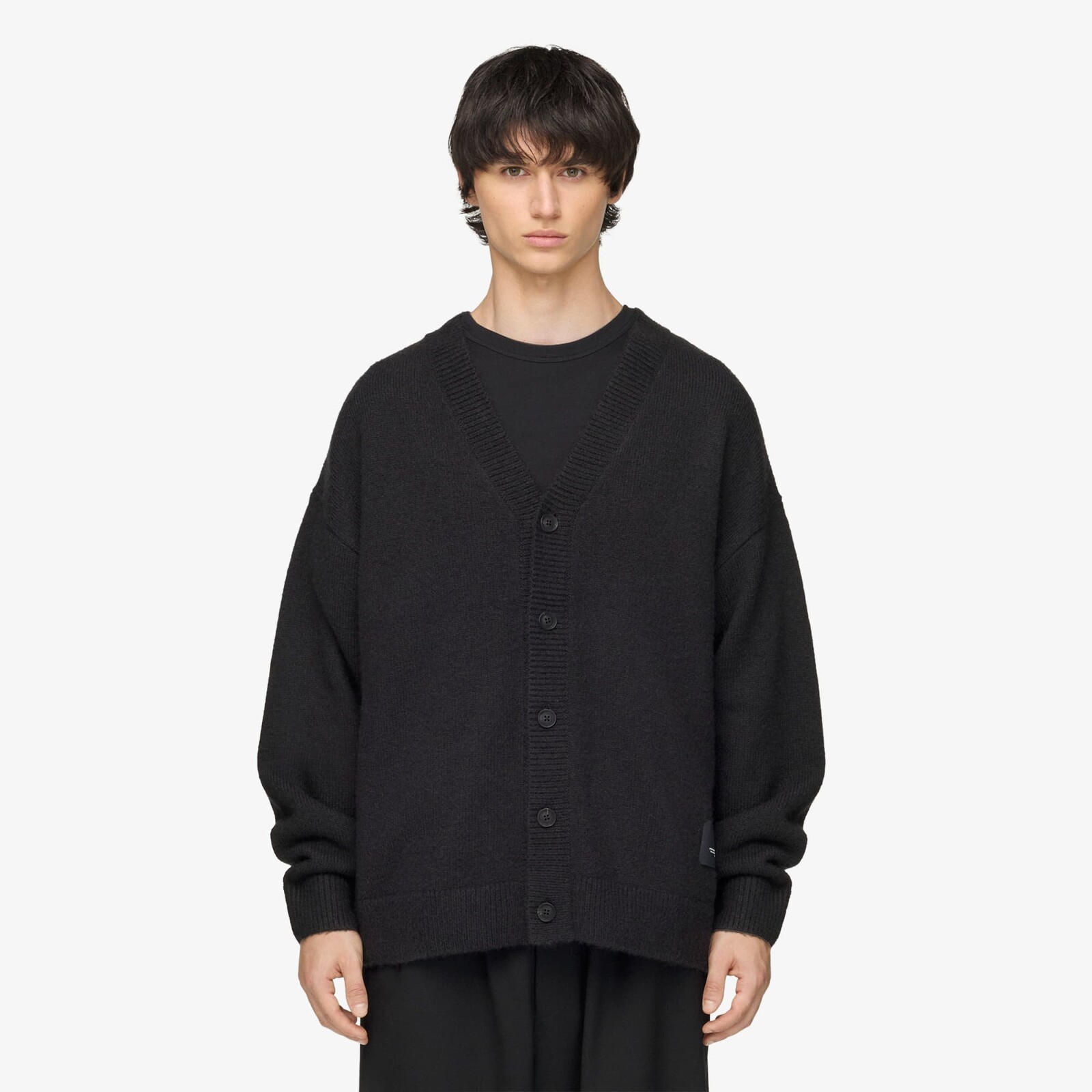 Sveter Y-3 Chito Graphic Knitted Cardigan UNISEX Black S