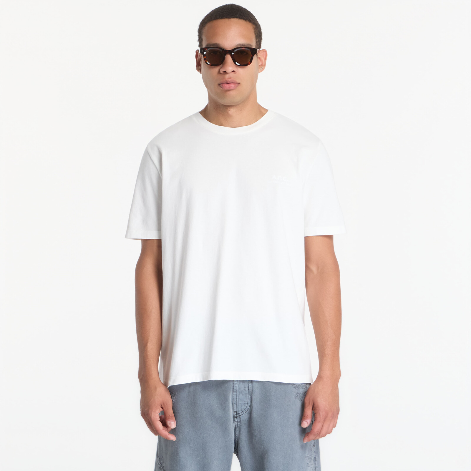 Tričko A.P.C. T-Shirt Gabby UNISEX Off-White M