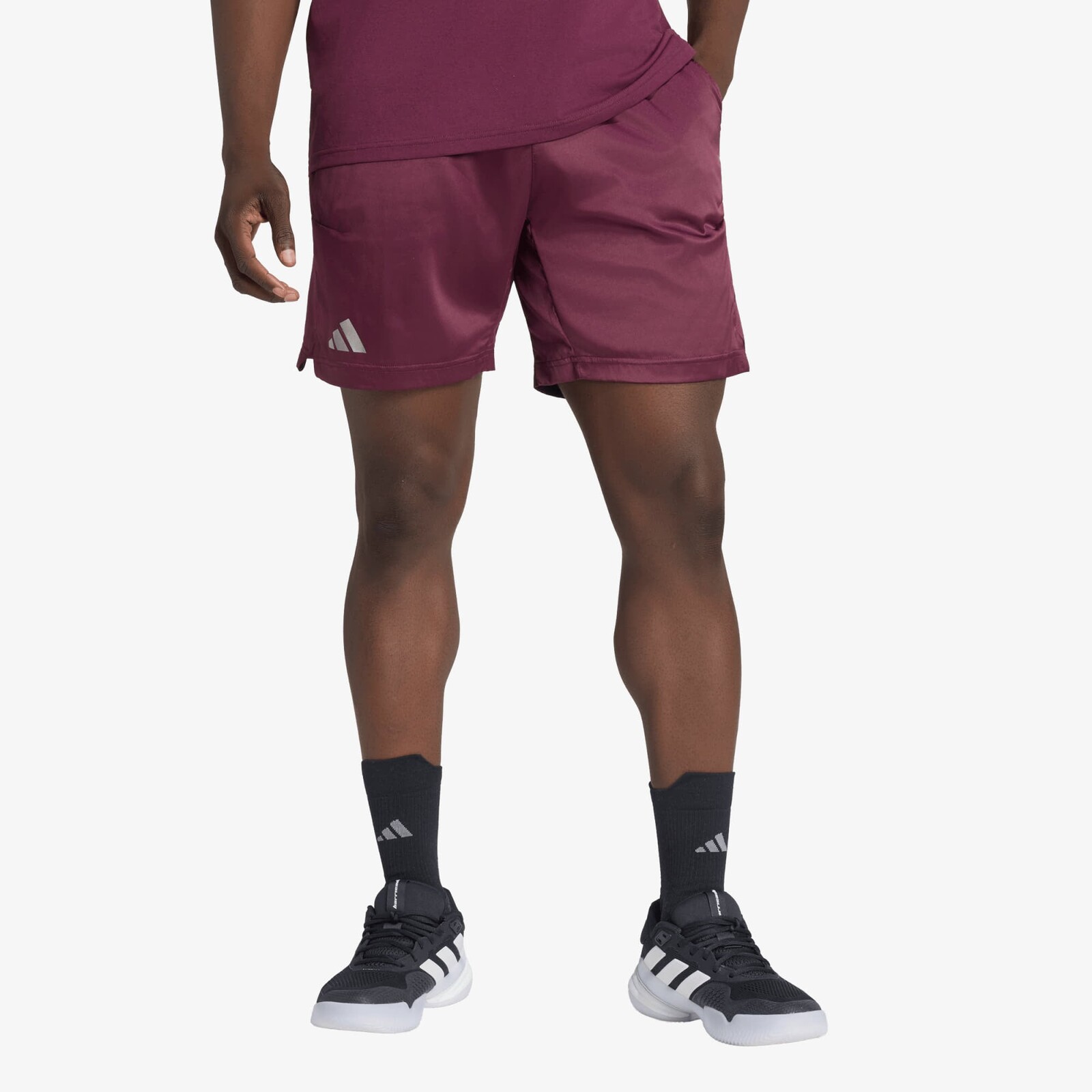 Šortky adidas Tennis CLIMACOOL Ergo Shorts PRO Maroon XL