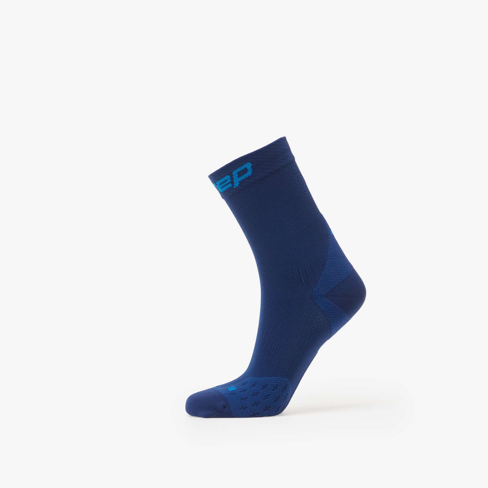 Ponožky CEP Men's Core Run Mid Cut Compression Socks 5.0 1-Pack Dark Blue XL