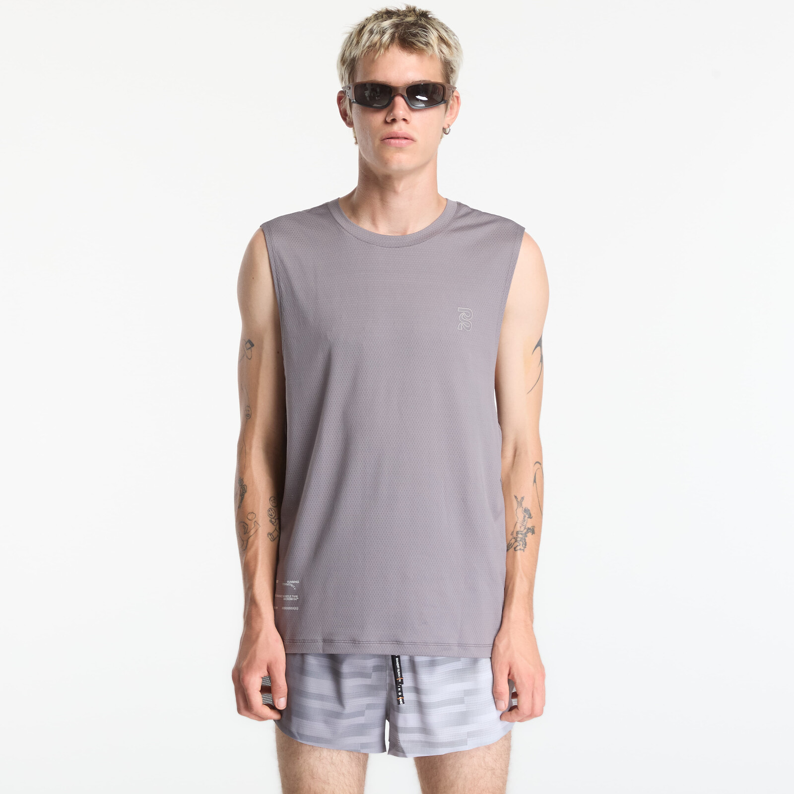 BANDIT Men's Micromesh™ Run Tank Slate M