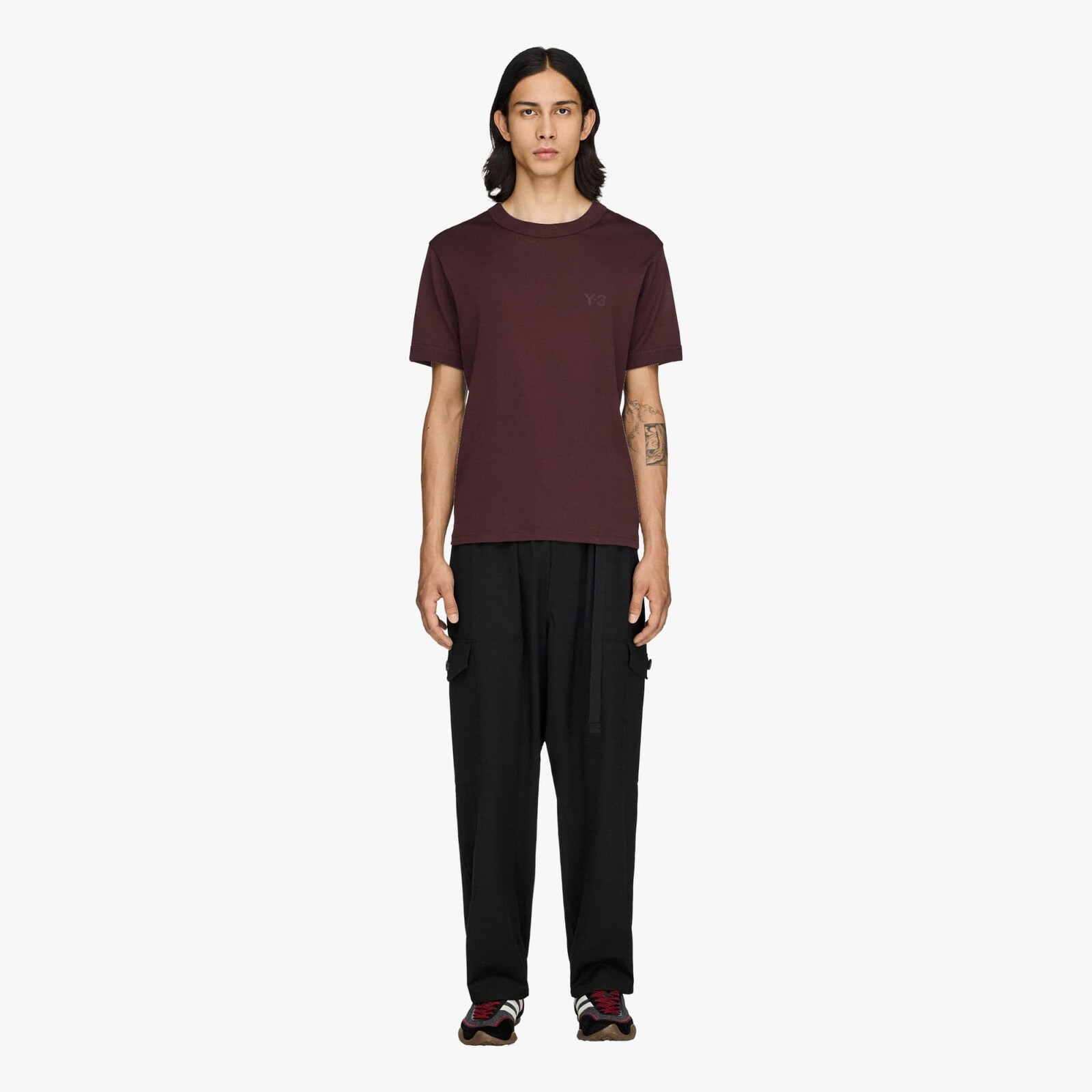 Kalhoty Y-3 Wool Utility Pants Black L