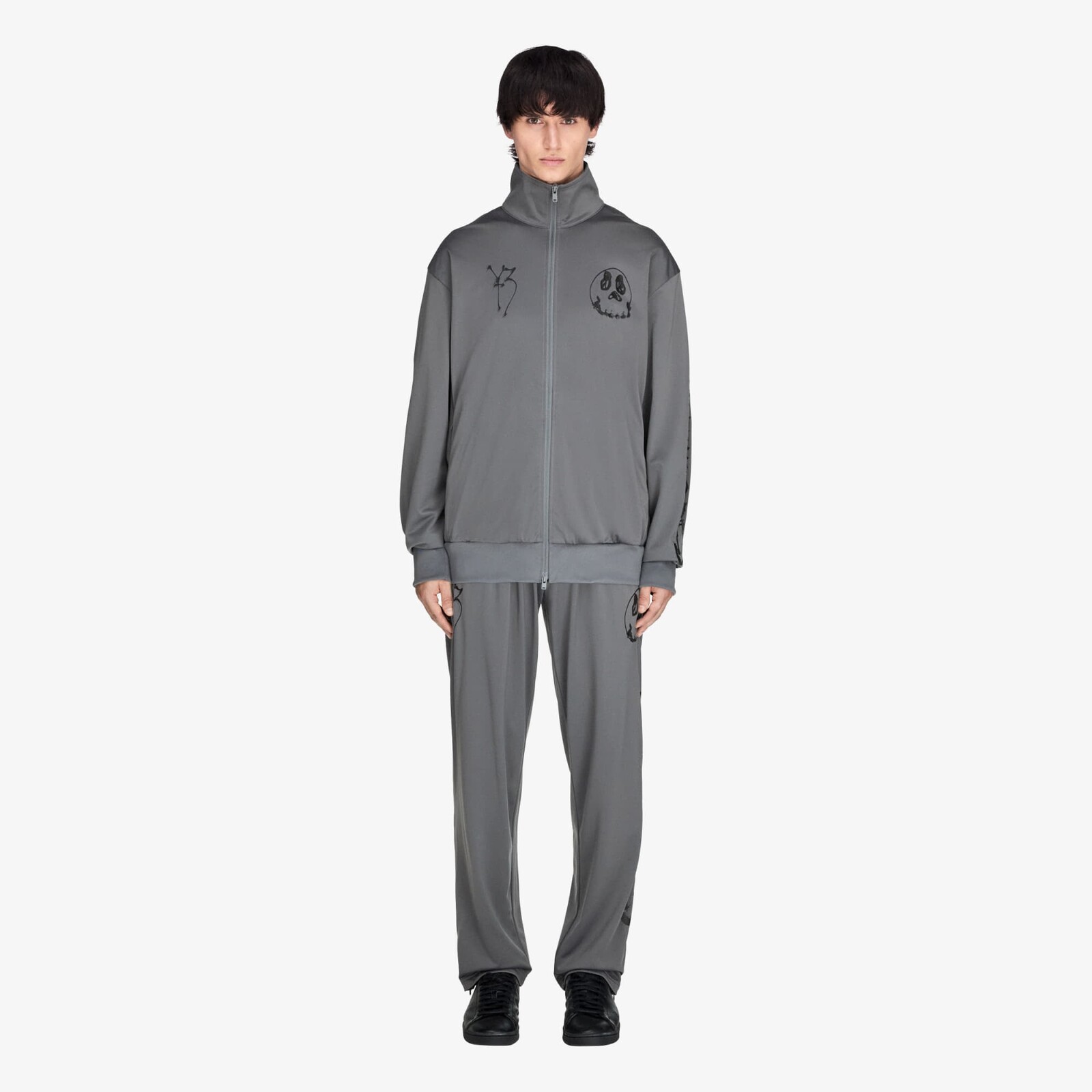Tepláky Y-3 Chito Graphic Track Pants UNISEX Grey Five L
