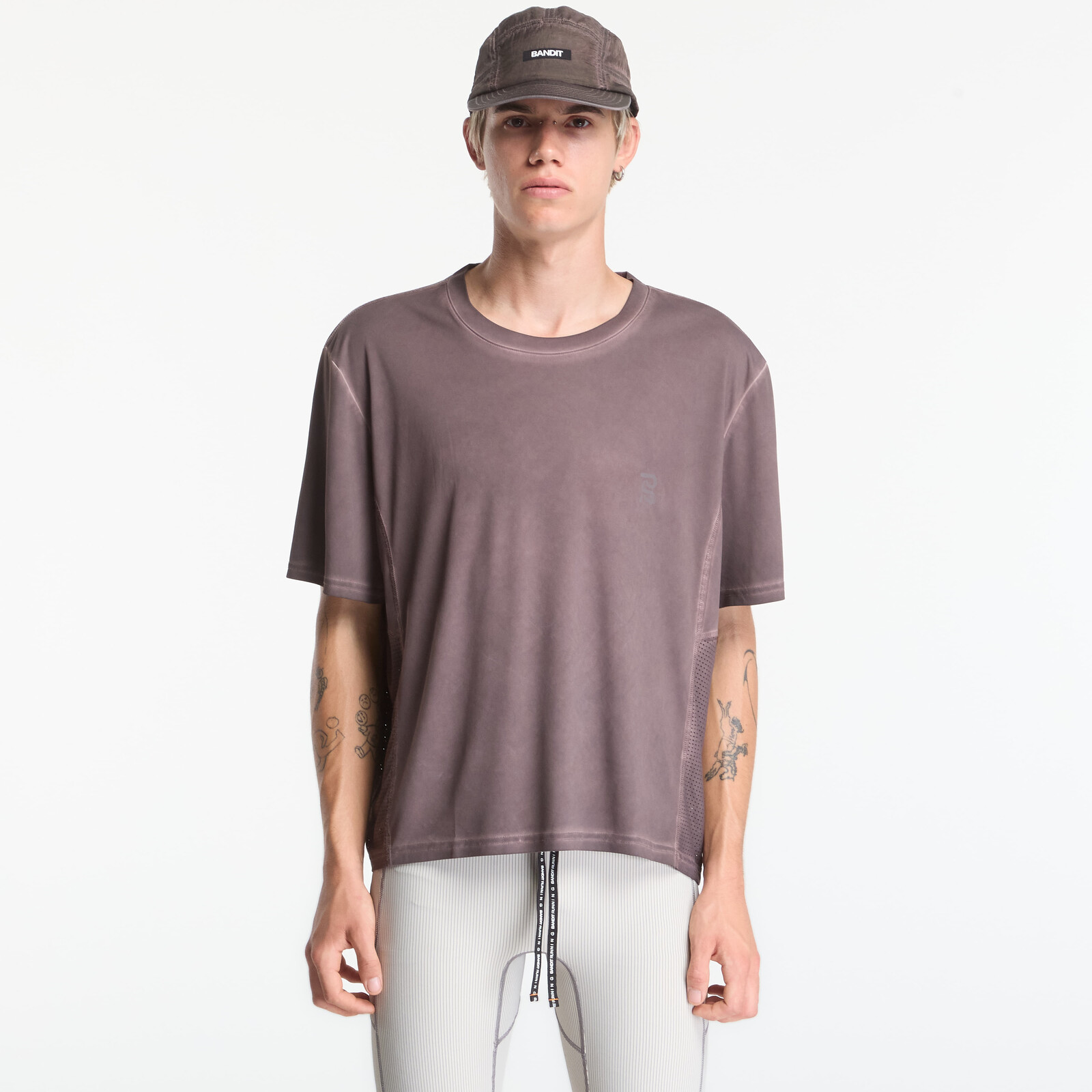 Tričko BANDIT Men's FrioSoft™ Perforated Box Tee Espresso L