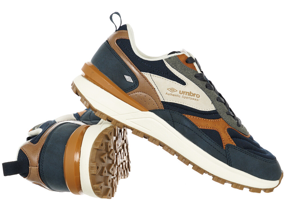 Pánske tenisky Umbro Marine/Camel/Beige