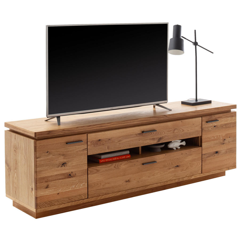 Linea Natura NÍZKA KOMODA, dub, farba duba, 210/68/50 cm