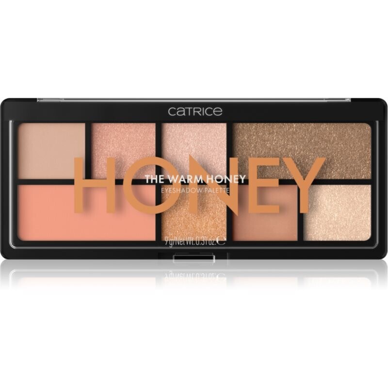 Catrice The Warm Honey paletka očných tieňov 9 g