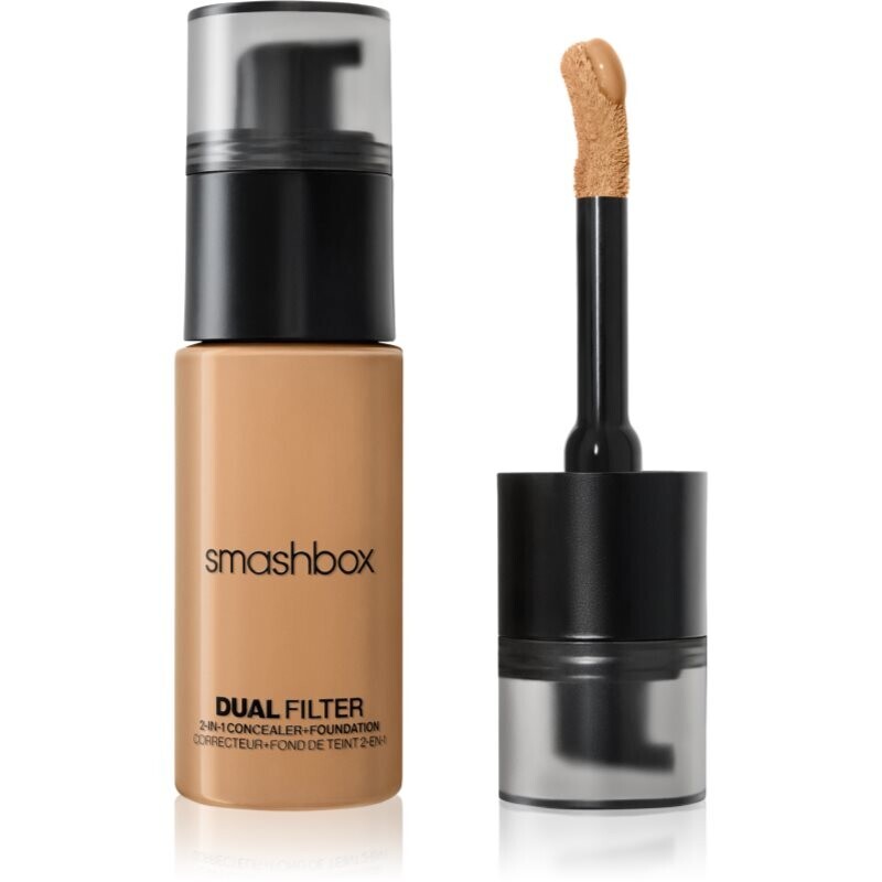 Smashbox DUAL-FILTER 2-in-1 Concealer + Foundation make-up a korektor odtieň Medium Tan 21 Warm 23.6 ml