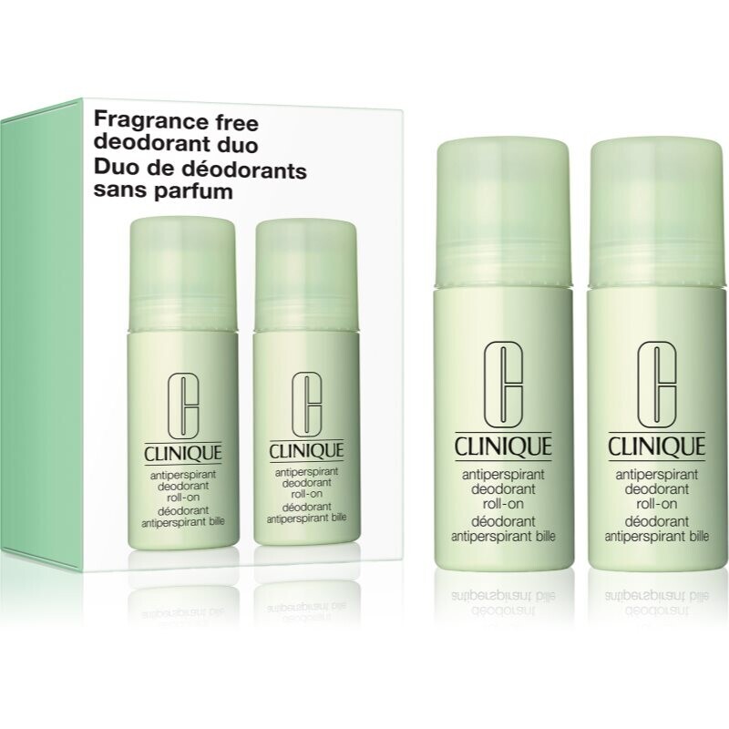 Clinique Fragrance Free Deodorant Duo dezodorant roll-on
