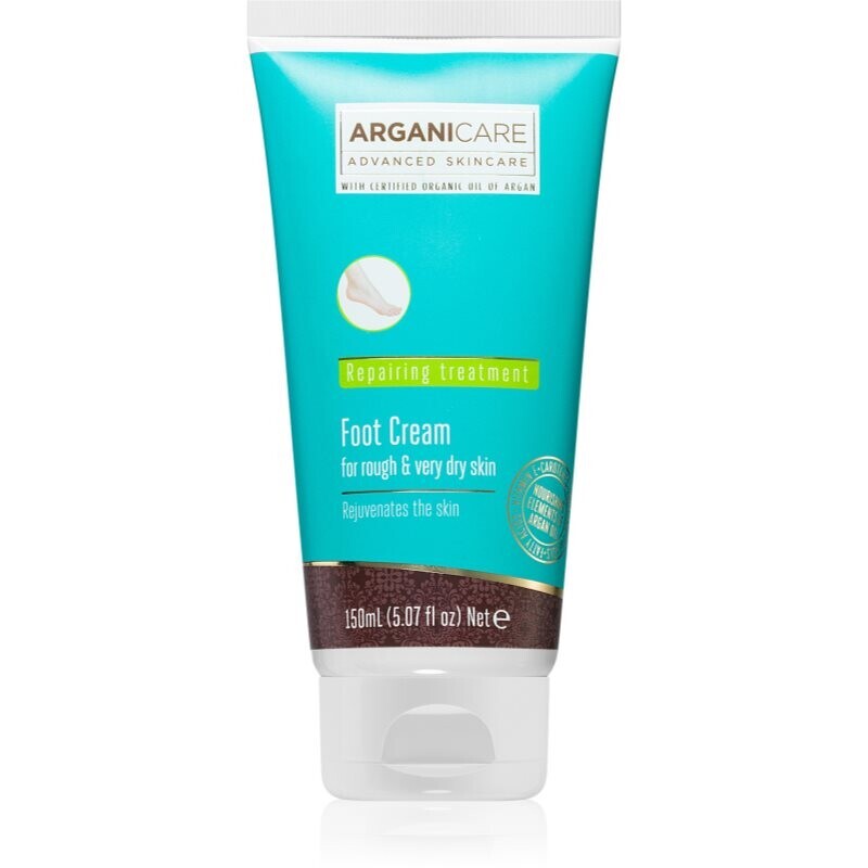 Arganicare Hydration Treatment Foot Cream ošetrujúci krém na nohy 150 ml