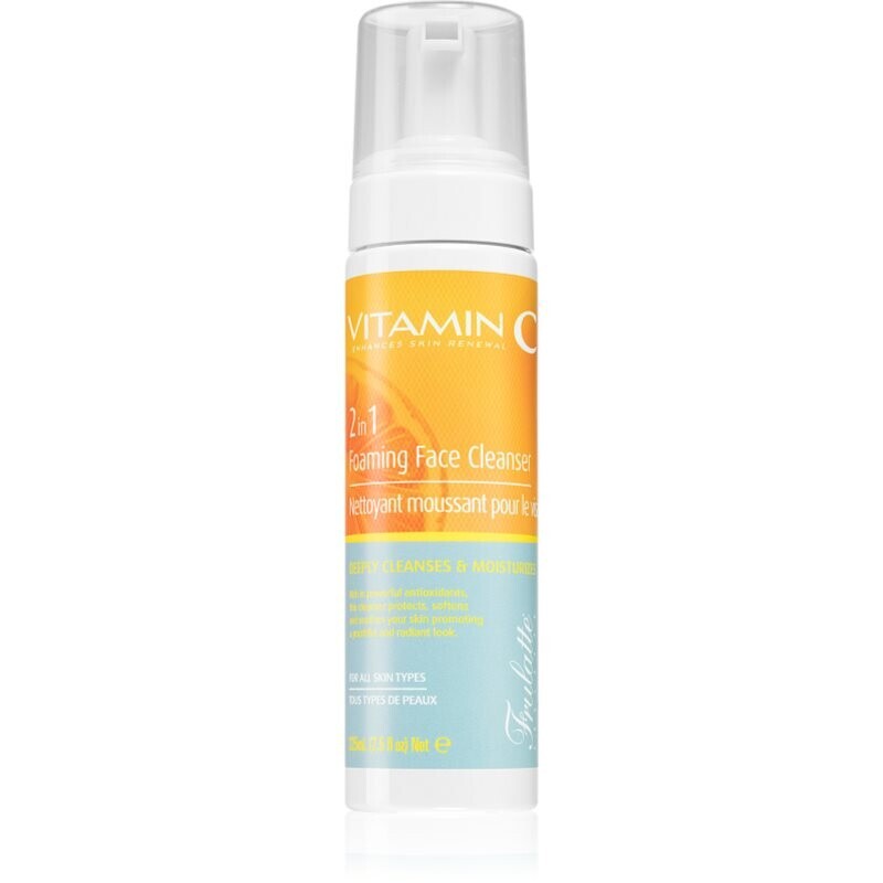Arganicare Vitamin C Foaming Face Cleanser rozjasňujúca čistiaca pena na tvár 225 ml