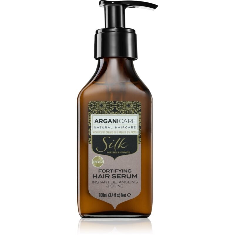 Arganicare Silk Protein Fortifying Hair Serum posilujúce sérum pre všetky typy vlasov 100 ml