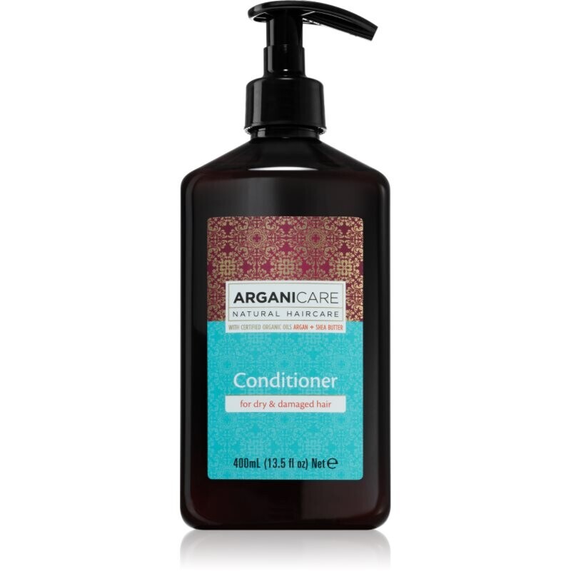 Arganicare Argan Oil & Shea Butter Conditioner kondicionér pre suché a poškodené vlasy 400 ml