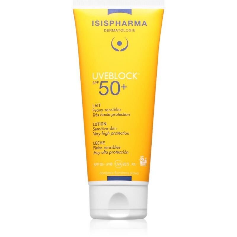 ISISPHARMA Uveblock SPF 50+ Lotion hydratačné telové mlieko SPF 50+ 100 ml