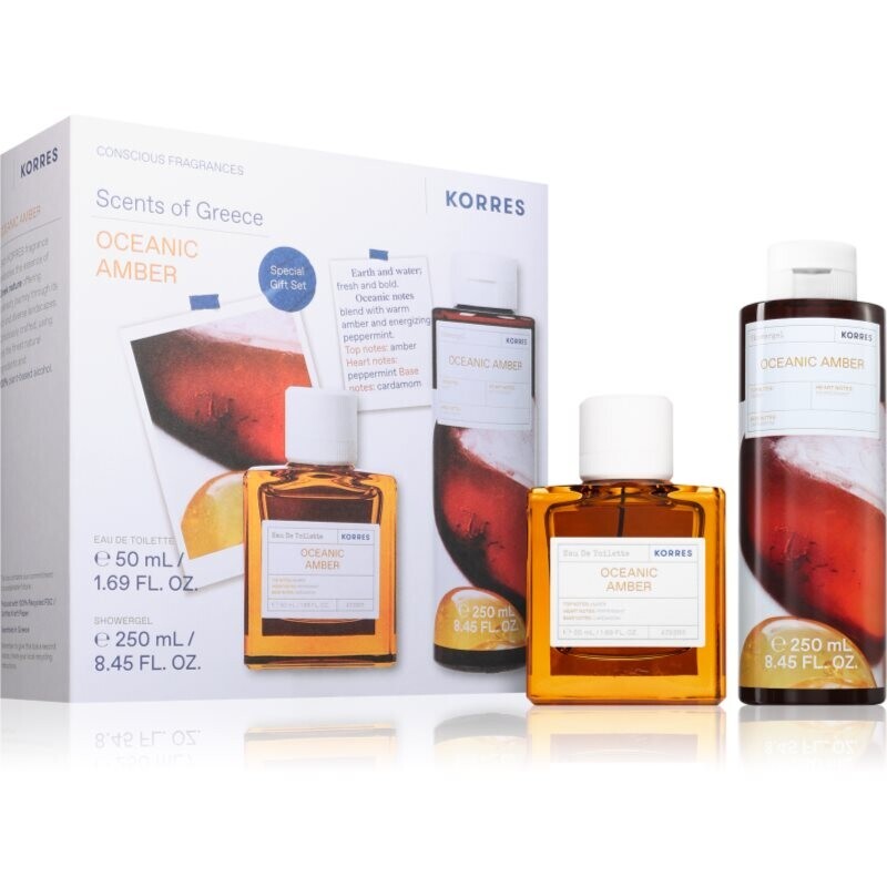 Korres Oceanic Amber darčeková sada pre mužov
