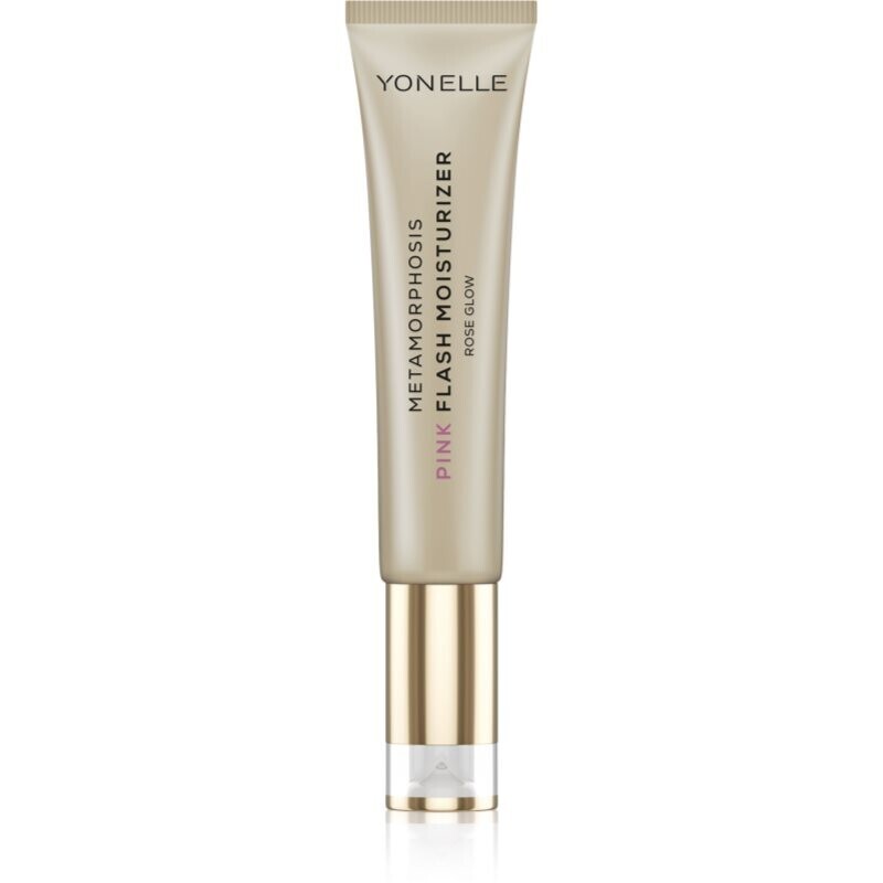 Yonelle Metamorphosis Pink Flash Moisturizer hydratačný krém s rozjasňujúcim efektom odtieň Rose Glow 25 ml