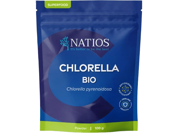 NATIOS Chlorella BIO prášok 100 g