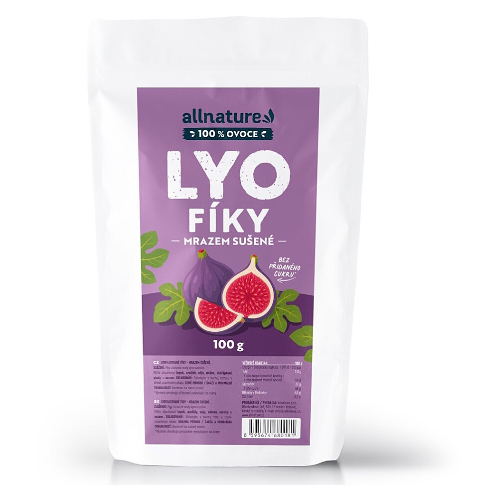 ALLNATURE Figy sušené mrazom 100 g