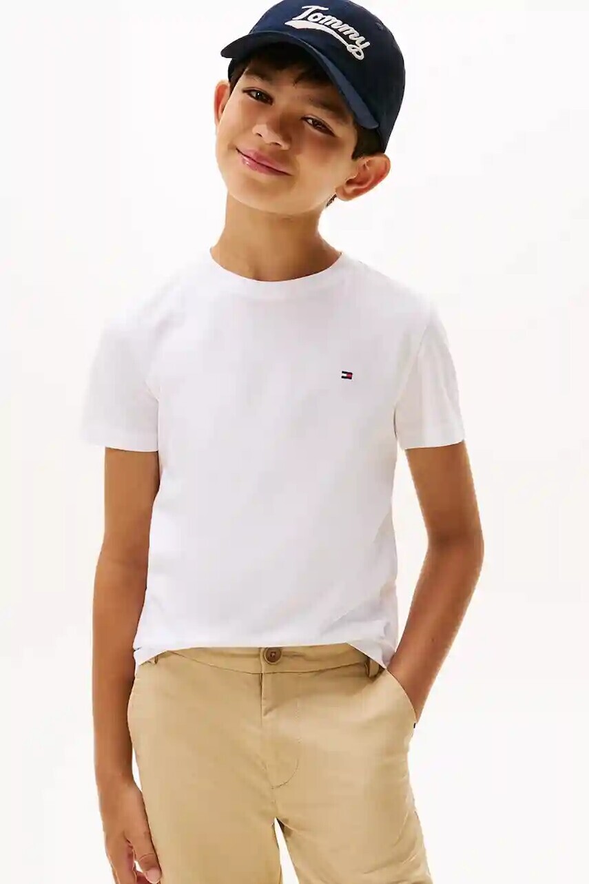 Tommy Hilfiger Detské bavlnené tričko Tommy Hilfiger