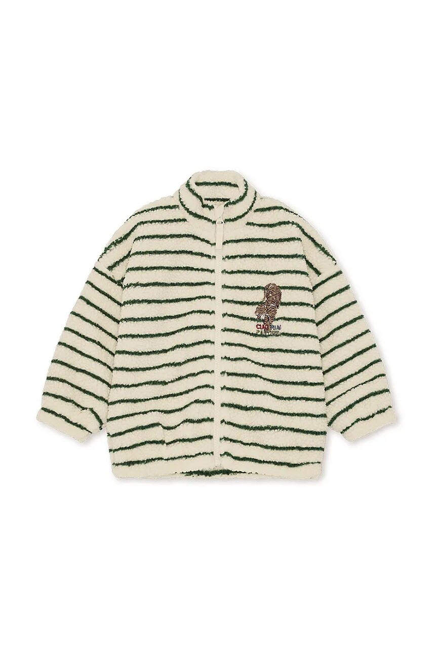 Konges Sløjd bunda detská flísová JODY EMBROIDERY TEDDY JACKET GRS