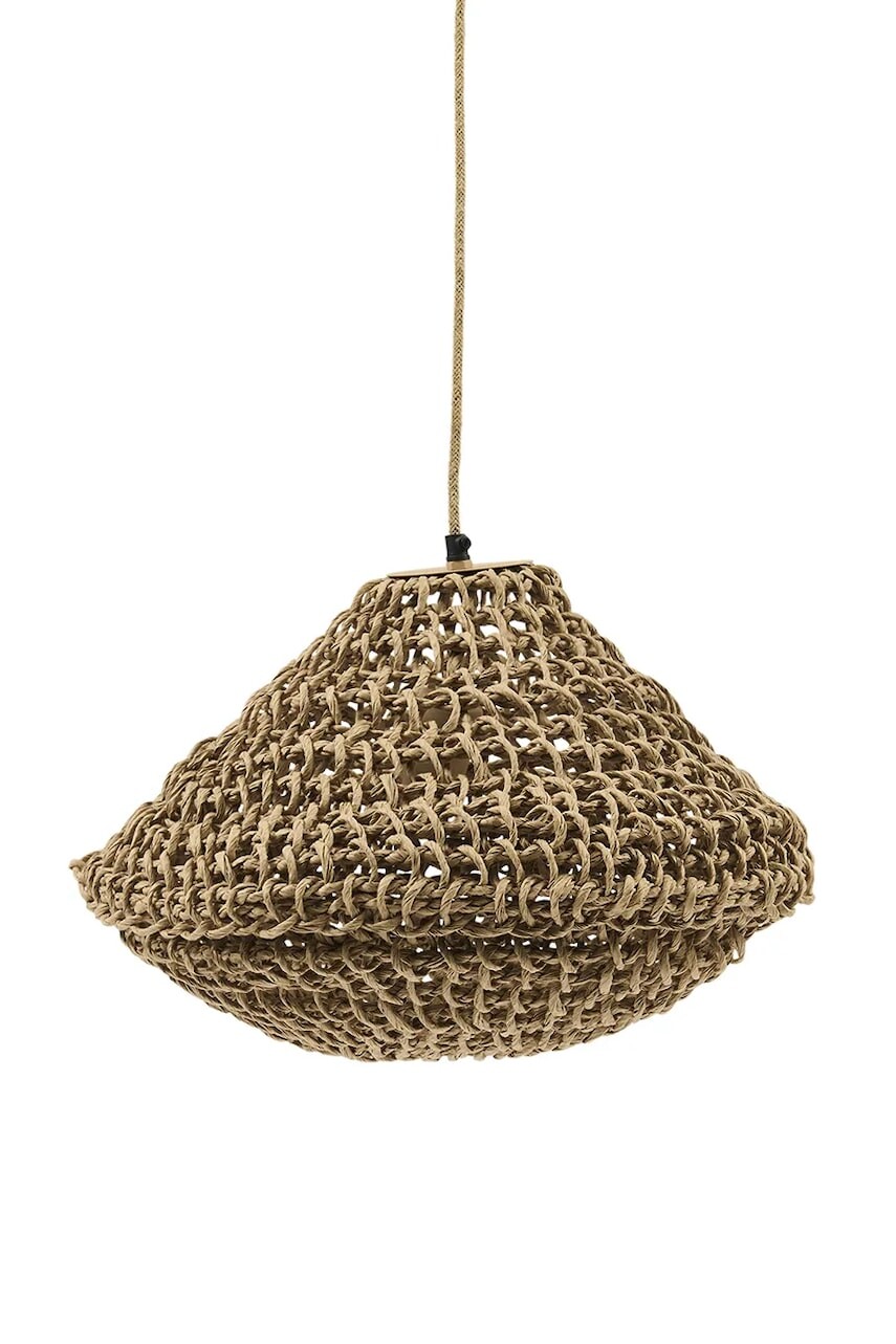Riviera Maison lampa závesná z morskej trávy 50 x 25 cm