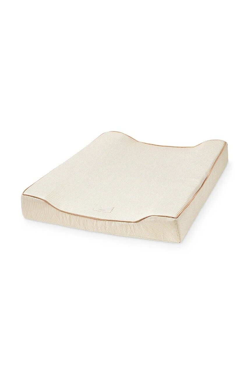 Cam Cam Copenhagen prebaľovacia podložka detská bavlnená Classic Stripes Camel