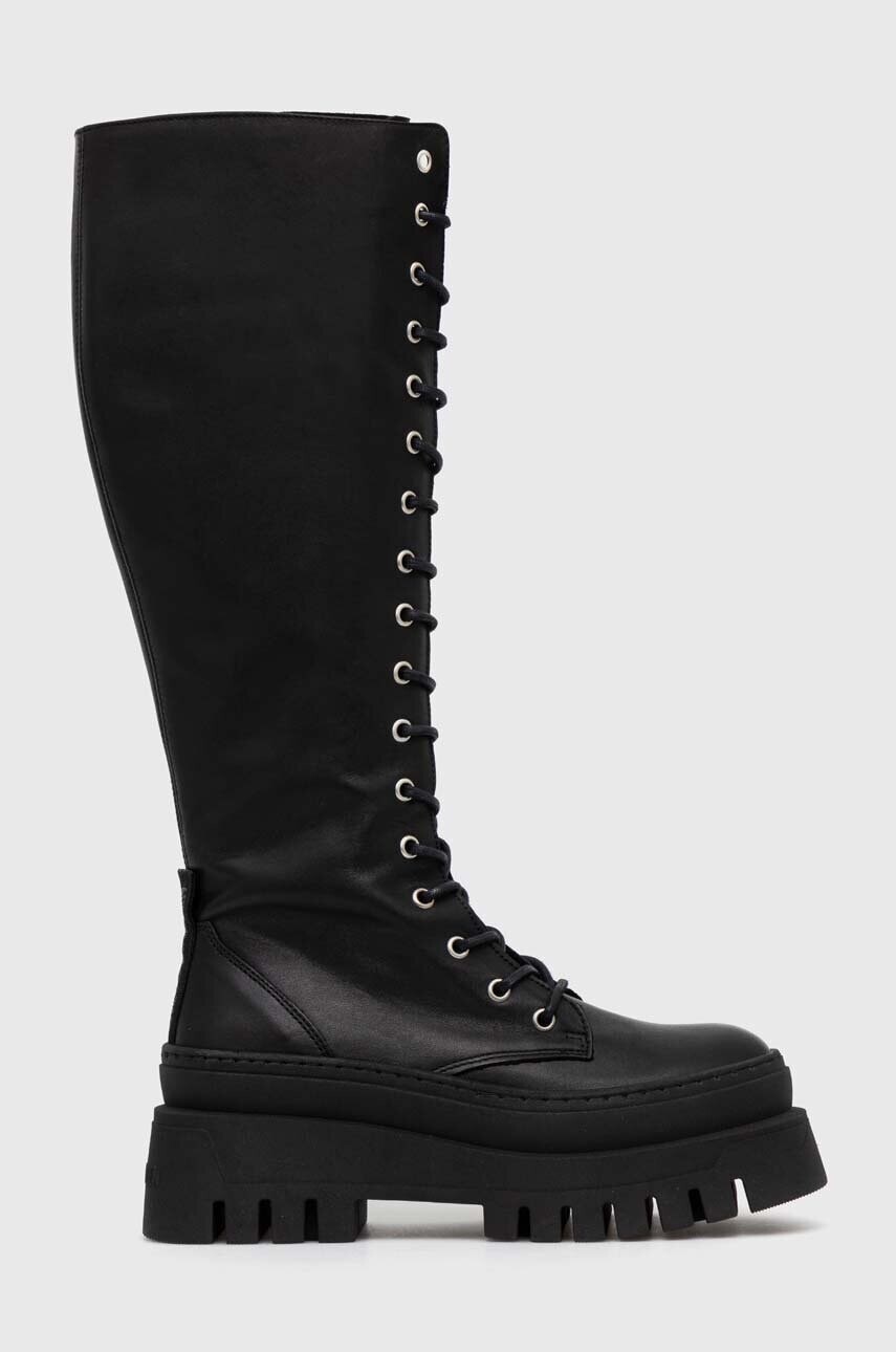 Steve Madden Kožené čižmy Steve Madden Carina