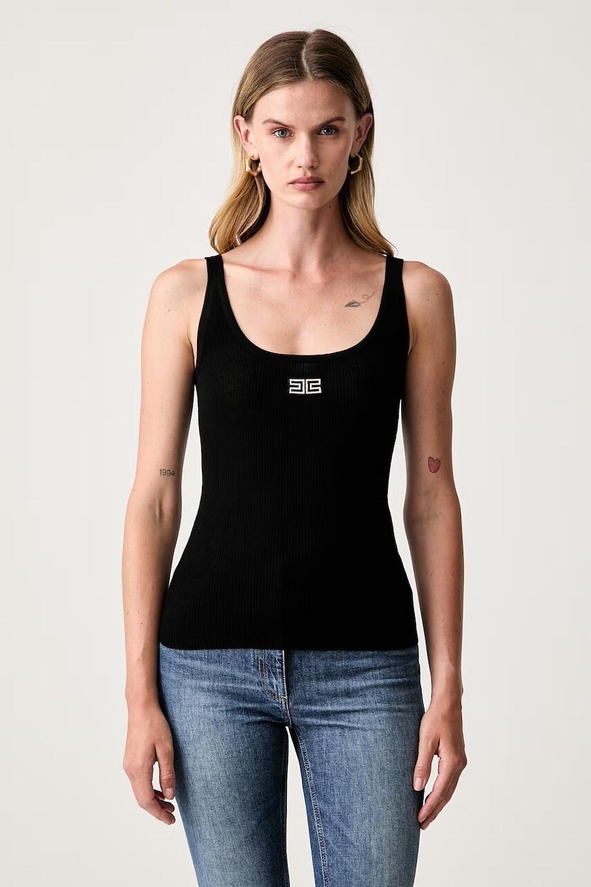 Elisabetta Franchi top dámsky s vlnou