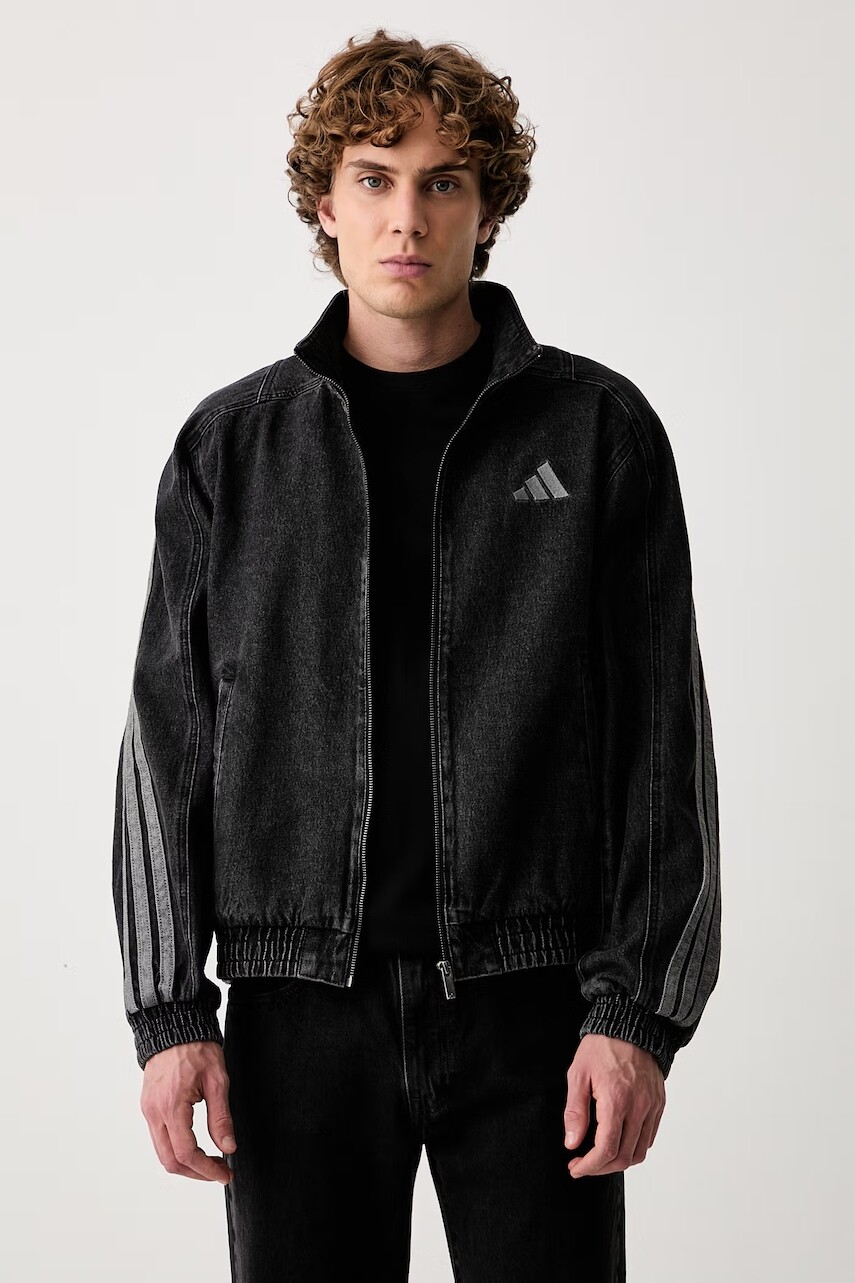 adidas prechodná bunda pánska rifľová Denim Pack