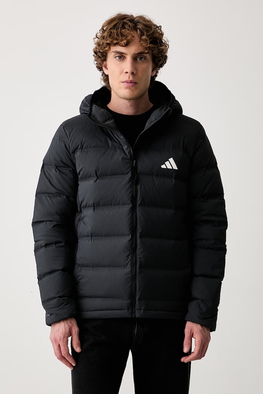 adidas páperová bunda pánska Helionic