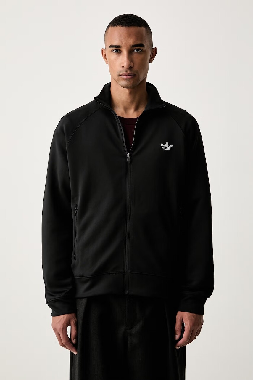 adidas Originals mikina na zips pánska Trefoil Essentials Spacer