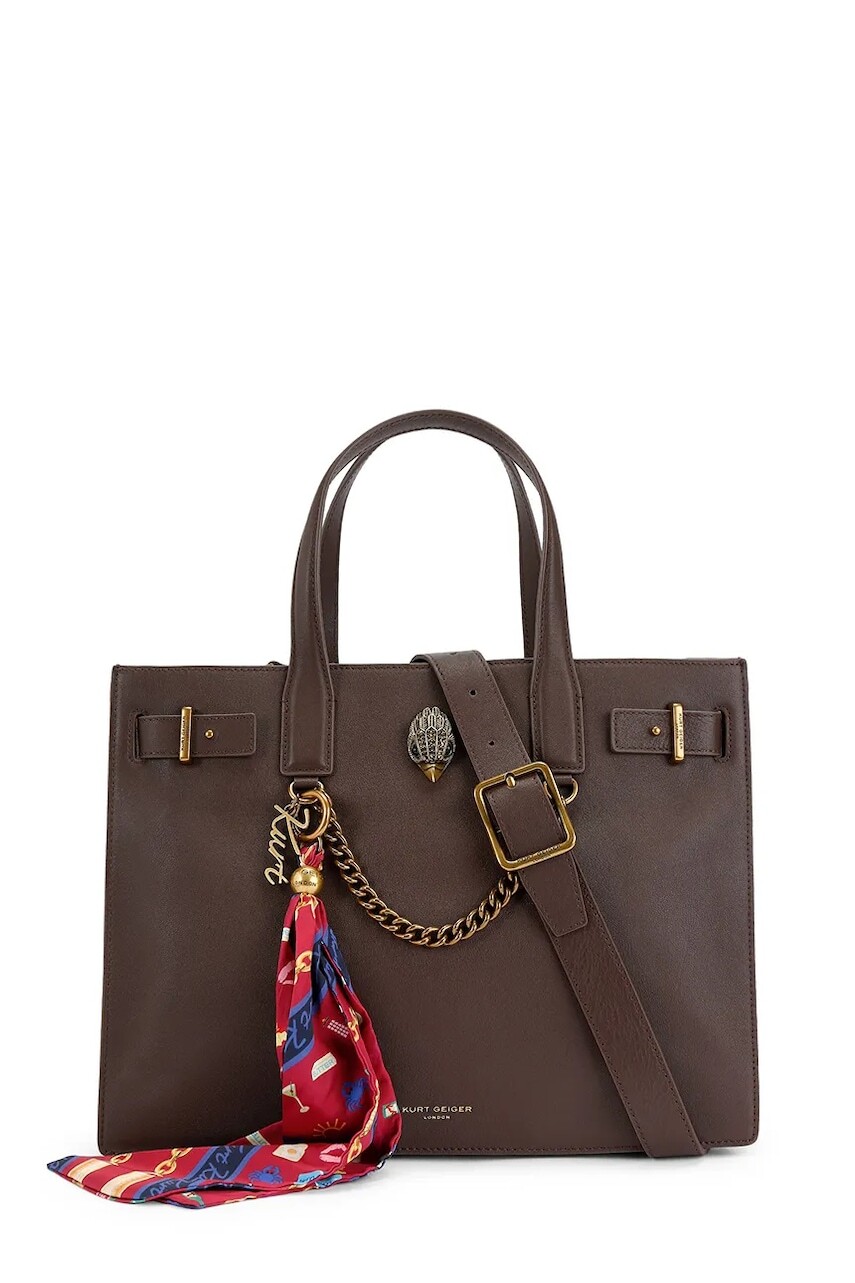 Kurt Geiger London kabelka typu tote dámska kožená SLOANE