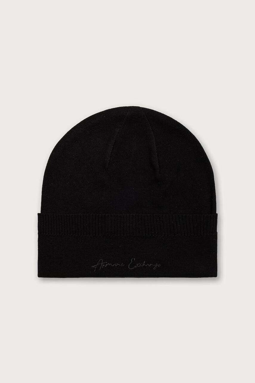 Armani Exchange čiapka beanie dámska vlnená
