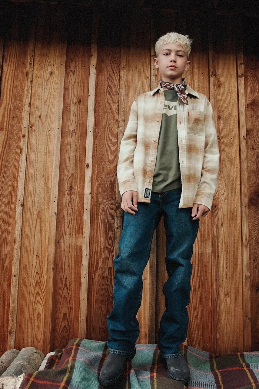 Levi's košeľa detská bavlnená SHADOW PLAID SHIRT