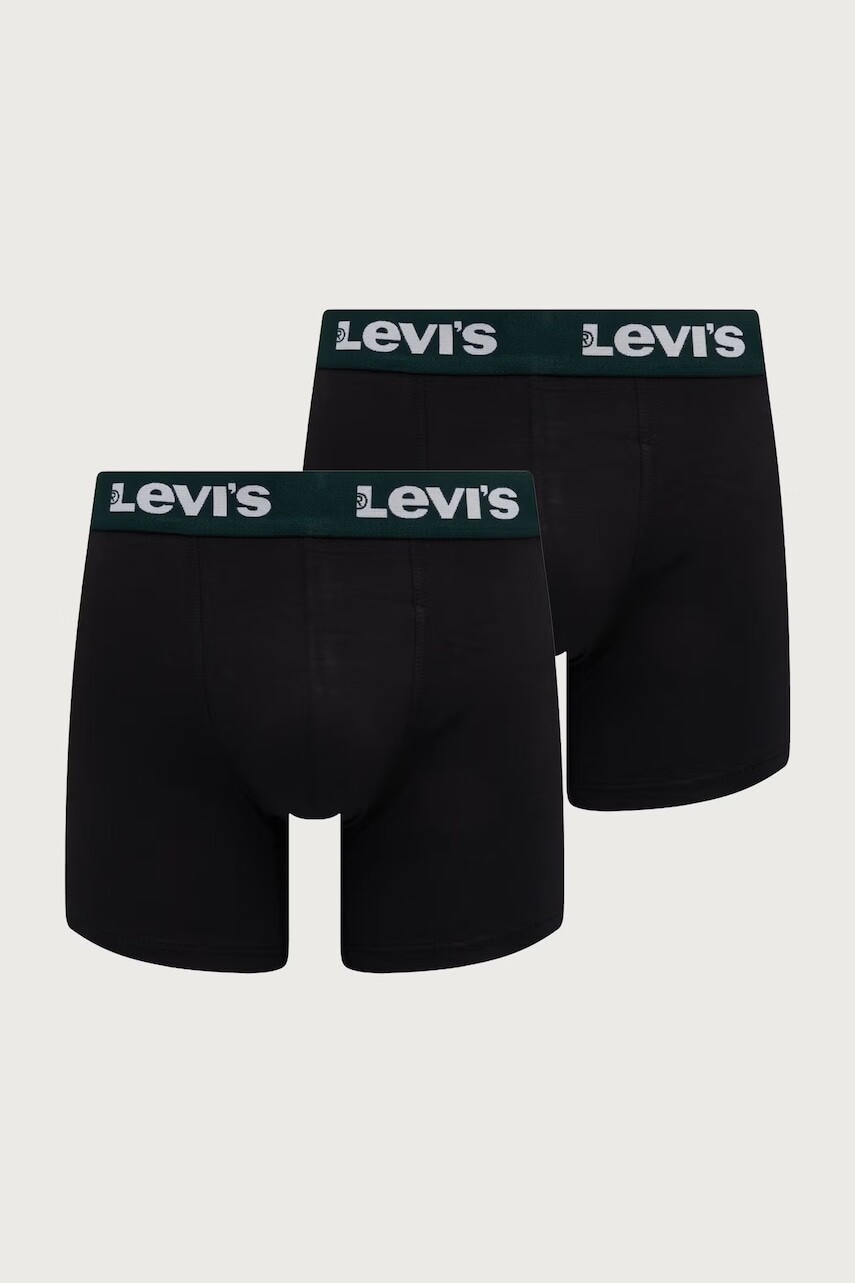 Levi's priliehavé boxerky pánske bavlnené s elastanom 2-pak