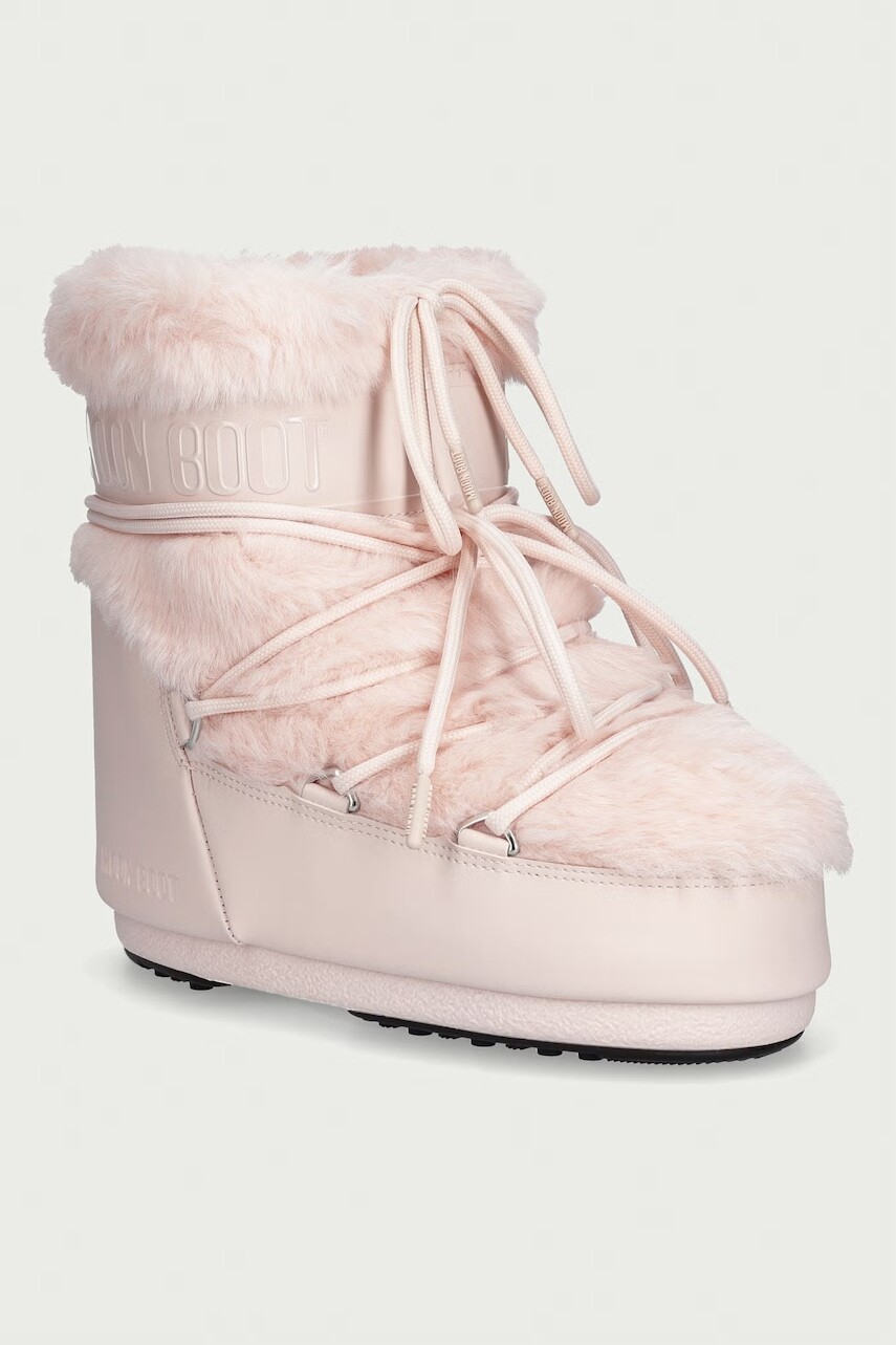 Moon Boot MB ICON LOW FAUX FUR snehule dámske