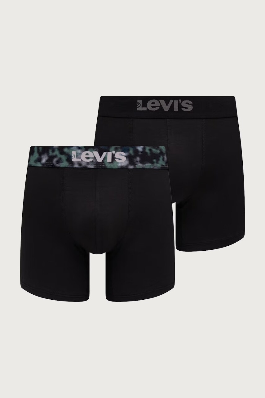 Levi's priliehavé boxerky pánske s bavlnou 2-pak