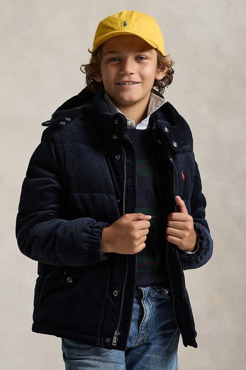 Polo Ralph Lauren páperová bunda detská bavlnená