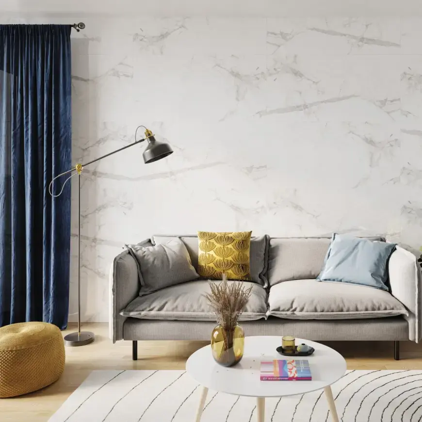 Obkladovy panel SPC Calacatta Snow 120x265cm 4mm
