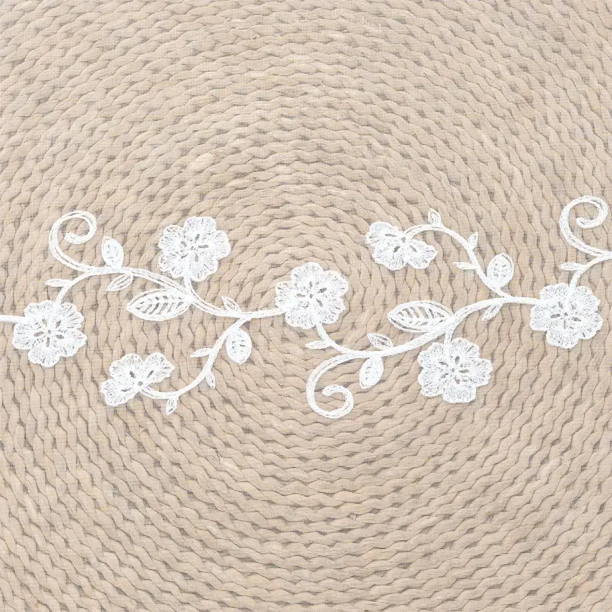 Záclona 2503 biely 300 Tovar na mieru