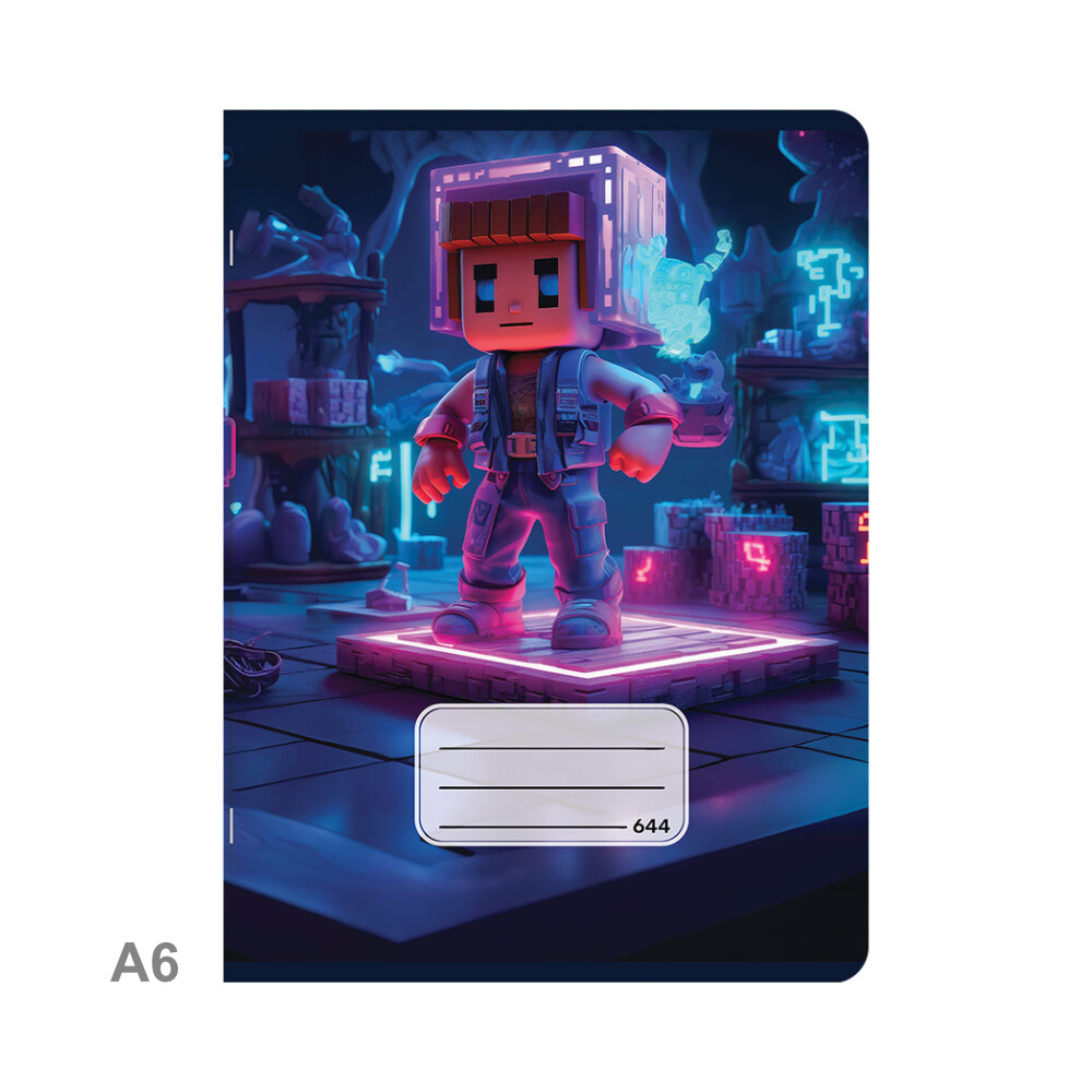 Poznámkový zošit A6 Topgal A6 Notebook Pixelman